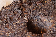 九九易昌號 宋体版 極品 写真:プーアール茶の茶葉裏面