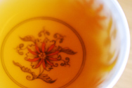 金大益 写真:プーアル茶のお茶の色