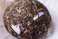 熊猫沱茶復刻品 写真:プーアール茶の茶葉