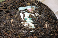 大益茶7542 写真:プーアール茶の茶葉