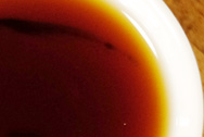 韻象 精品 有機プーアル茶 写真:プーアル茶のお茶の色