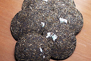 Yichanghao Seven Cake Puer Copy TeaOne barrel photo:Puerh tea leaf