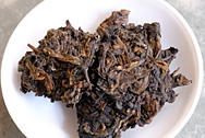 昌泰歳月10年昌泰号 写真:プーアール茶の茶葉