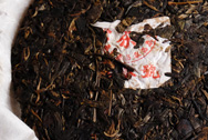 正宗 紅色昌泰號 写真:プーアール茶の茶葉