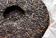 Big cabbage Banzhang natural organic tea Special grade photo:Back of tea leaf