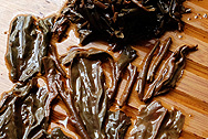 大白菜班章有機生態茶特制精品 写真:プーアル茶葉底