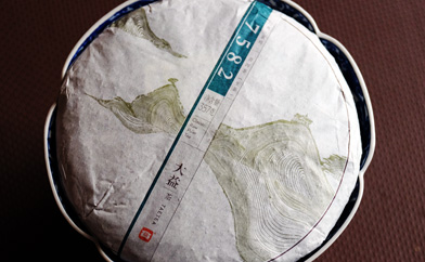 大益茶経典 7582プーアル茶写真