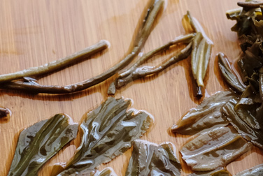 大益茶 7542 写真:プーアル茶葉底