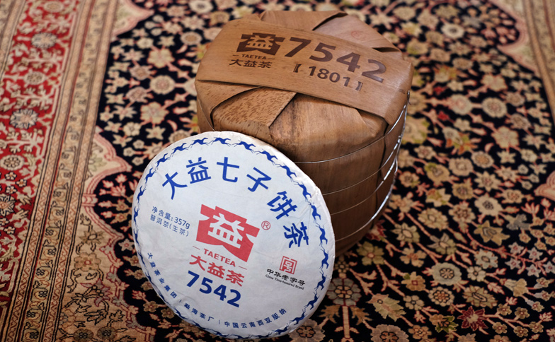 Dayi tea 7542puerh tea photo