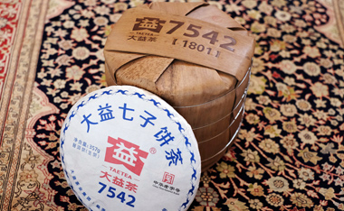 大益茶7542 一筒