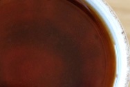 大益茶 8592 写真:プーアル茶のお茶の色