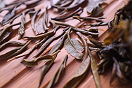 和諧中国特供茶 一箱 写真:プーアル茶葉底
