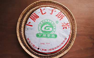 下関双傑泡餅FT8653プーアル茶写真