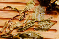 茶王青餅珍蔵品 写真:プーアル茶葉底