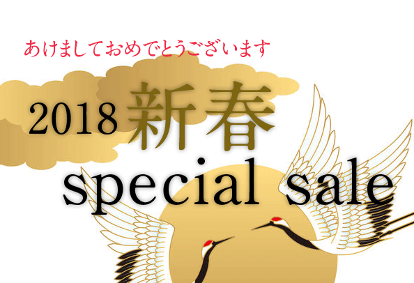 2018新春special sale