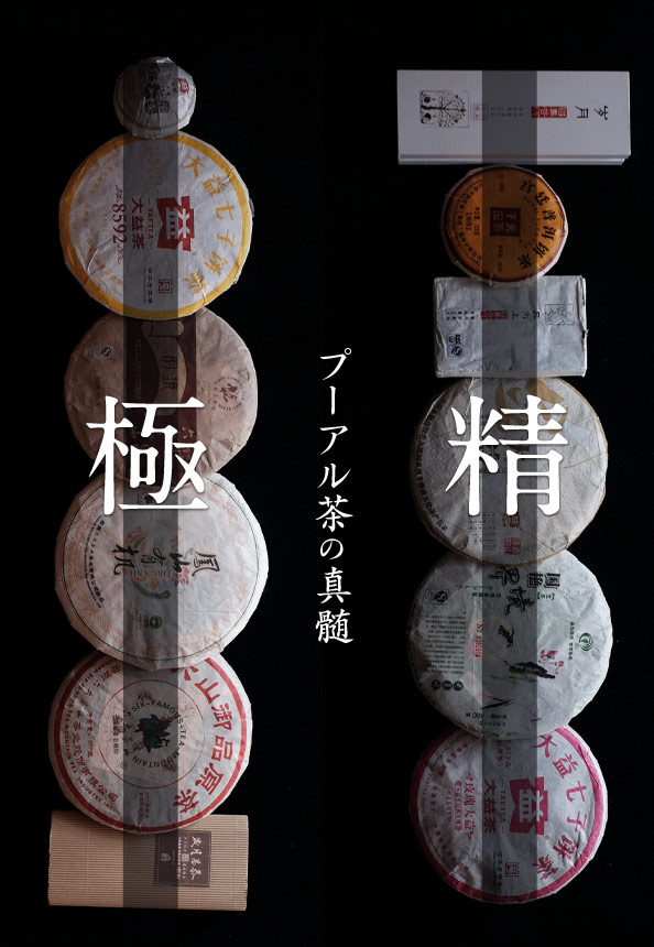 プーアル茶の真髄に迫るセット 極と精。
